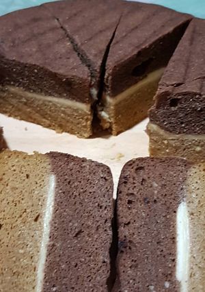 Foto resep Bolu kukus putih telur mocca coklat keto