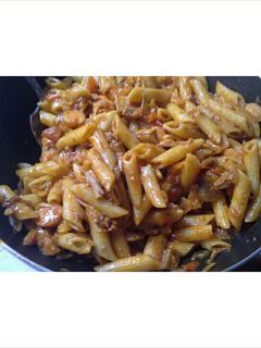 Foto resep pasta tuna & bakso