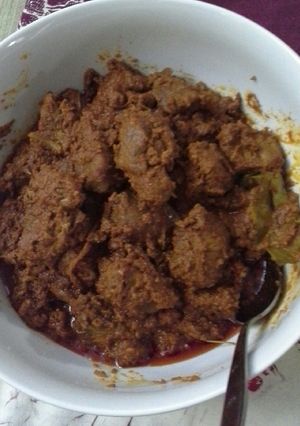 Foto resep Rendang pedas 