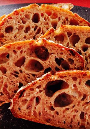 A picture of Very Strawberry Sourdough Bread.