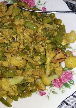Foto resep 13. Orak arik buncis bumbu kuning
