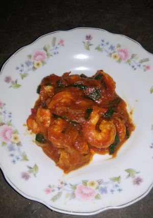 Foto resep Udang saus padang