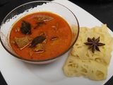 Kari kambing dan roti jala