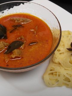 Foto resep Kari kambing dan roti jala