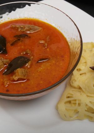 Foto resep Kari kambing dan roti jala