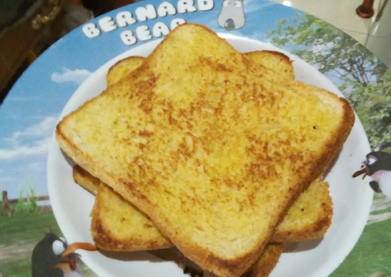 Roti gandum panggang (menu diet)