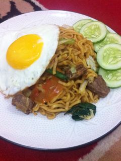 Foto resep Mie goreng daging mata sapi