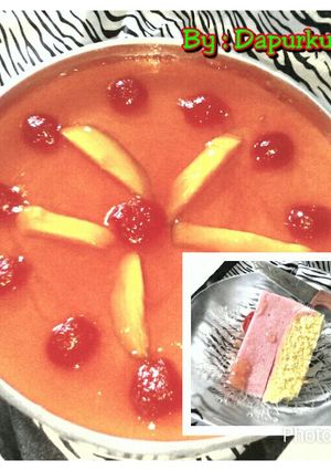 Foto resep Cake Lapis Puding Mangga