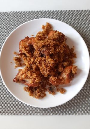 Foto resep Ayam Serundeng Kelapa + Lengkuas