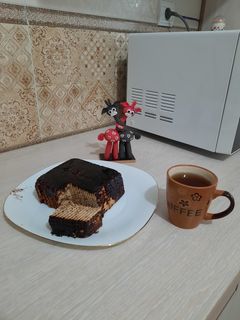 عکسی از دستور کیک یخچالی