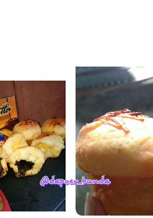 Foto resep Bluder mini isi coklat,keju