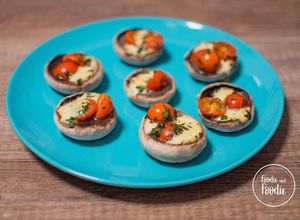 Foto principal de Champiñones caprese al horno