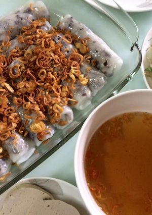 Hình của món Bánh cuốn.