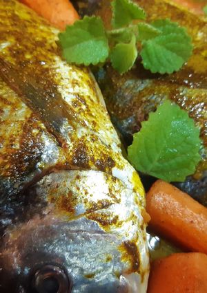 صورة لوصفة تتبيلة السمك للشوي 🐟😋