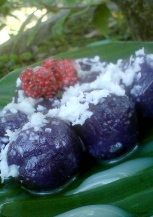 Foto resep Kelepon ubi ungu