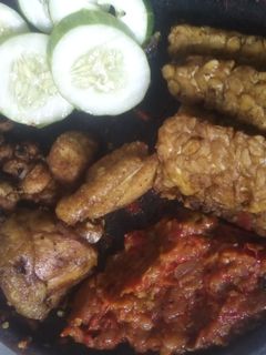 Foto resep ayam goreng tempe penyet sederhana