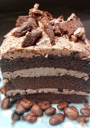 Foto resep Cake Coklat Kopi