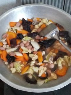 Foto resep capcay sayur rame