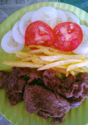 Foto resep Panggang Daging Sapi Empuk tanpa Bumbu Ribet