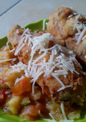 Foto resep Saus Kentang Ayam Goreng Tepung