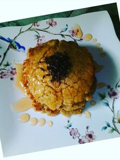Foto resep Pancake Banana Honey Oat