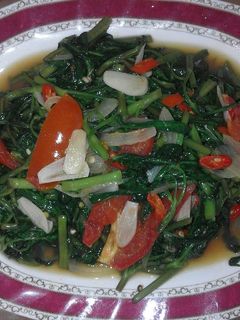 Foto resep tumis kangkung