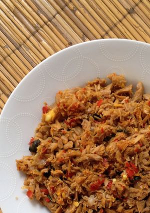Foto resep Abon Tuna Rica
