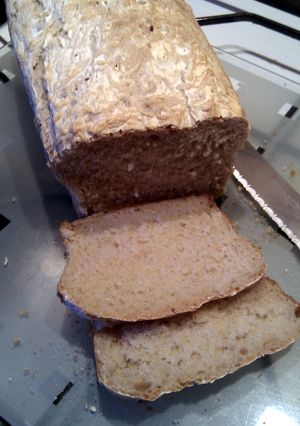 A picture of 'V' TIGER bread.