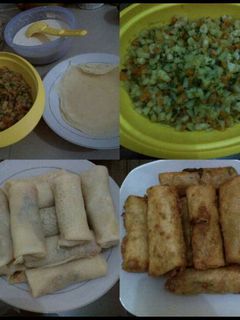 Foto resep Risol Udang.
