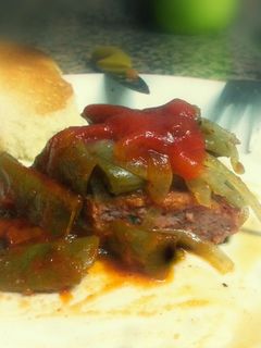 Una foto de Una hamburguesa nueva