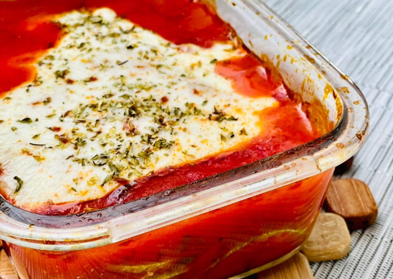 Pastel de pisto y pollo 🌶🥒🍗