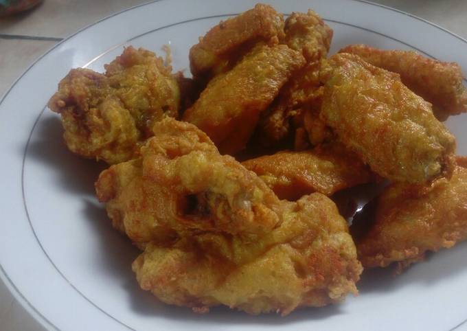 Ayam goreng gurih garing