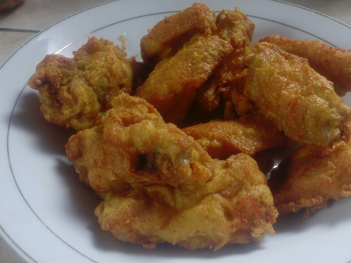 Bagaimana Membuat Ayam goreng gurih garing Praktis