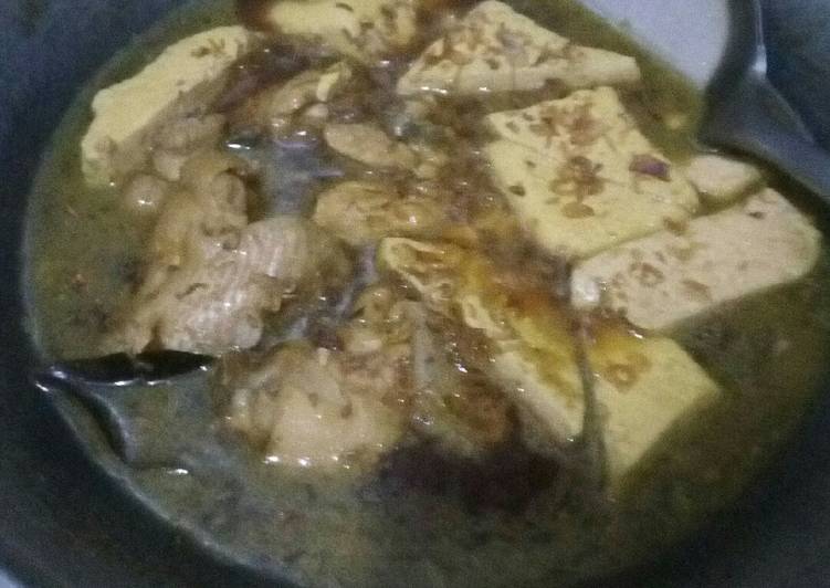 Resep: Makan di DimeSemur ayam dan tahu