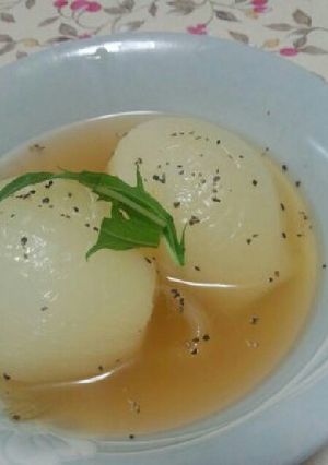 A picture of Whole Sweet New Onion Stew.