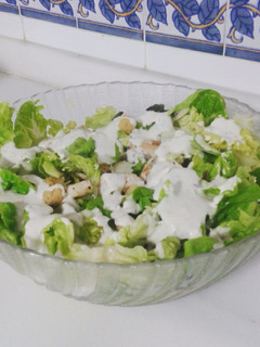Una foto de Ensalada César