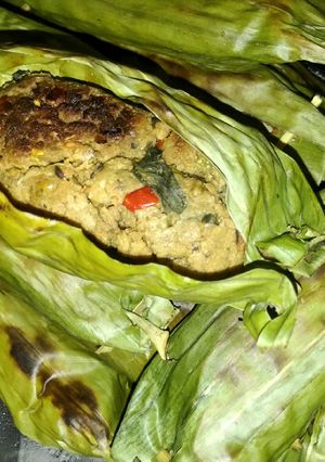 Foto resep Pepes Oncom Bakar