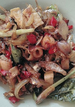 Foto resep Teri Cumi Goreng Kering