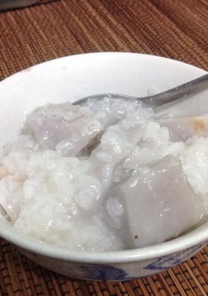 Hình của món Chè khoai môn.