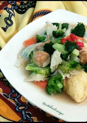 Foto resep Capcay Tumis Seafood