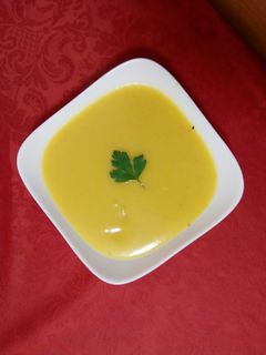Una foto de Puré de calabaza