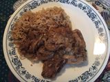 Pork Chops With Tarragon Onion Gravy