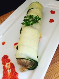 Una foto de Rollitos de quinoa rebozado con pimiento ahumado