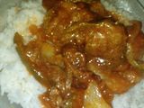 Albóndigas al estofado con arroz