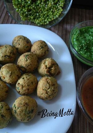 A picture of Baked Ponk Wada(Sorghum Wada).