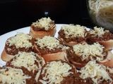 Bruscheta bolognaise ala Bekasi
