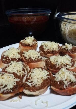 Foto resep Bruscheta bolognaise ala Bekasi