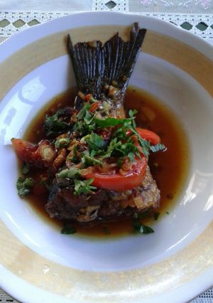 Foto resep Ikan Tombro Siram Pedas Manis