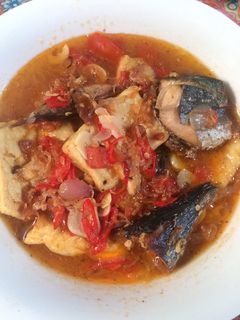 Foto resep 23. Sarden Salmon dan Tahu