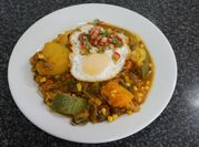 Una foto de acelga zucchini y zanahoria